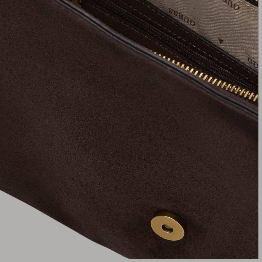 Borsa a spalla Guess Camden grande con tre scomparti - 10