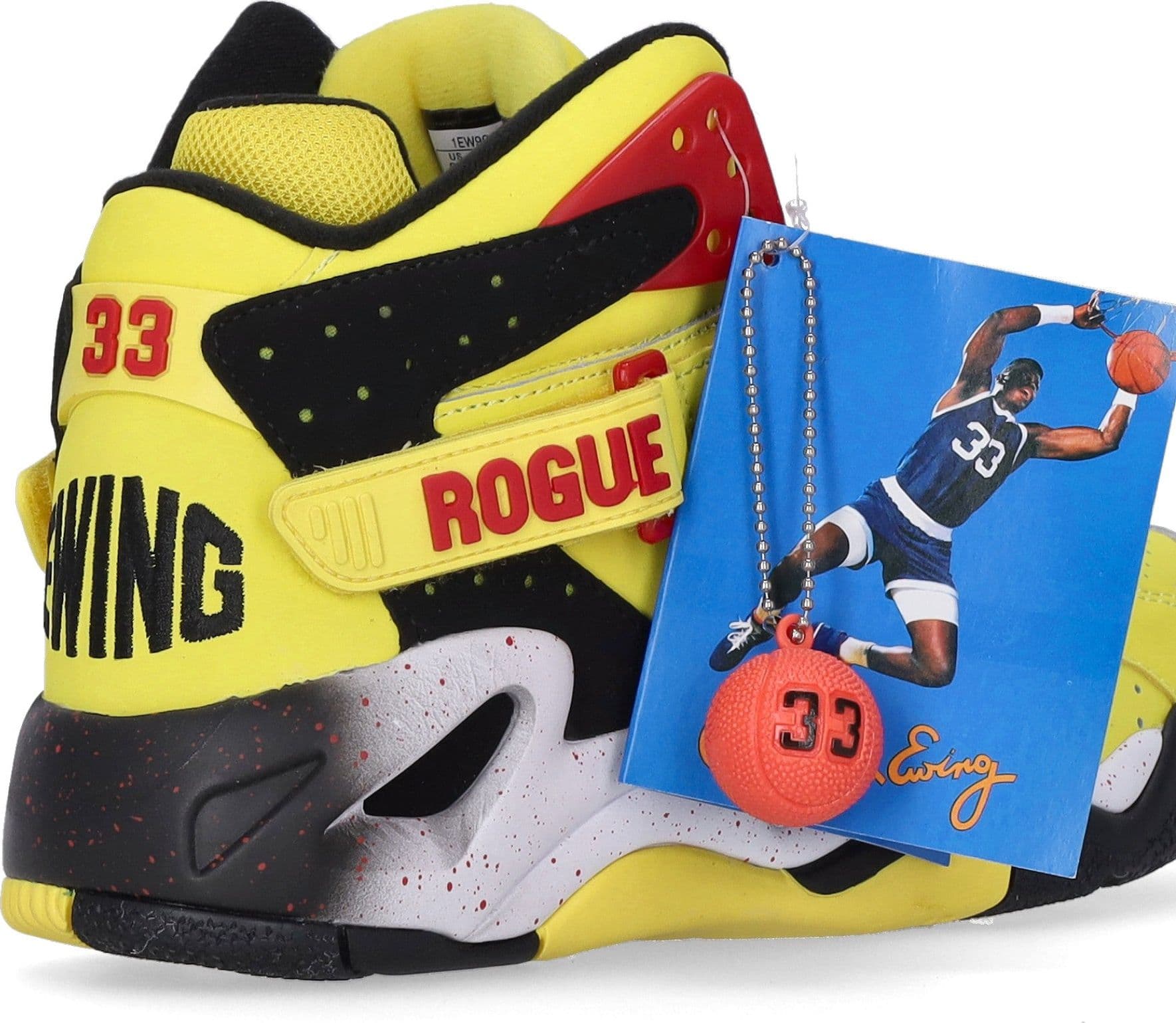EWING ATHLETICS Scarpa Basket Uomo Ewing Rogue Blazing Yellow/black/red - 2