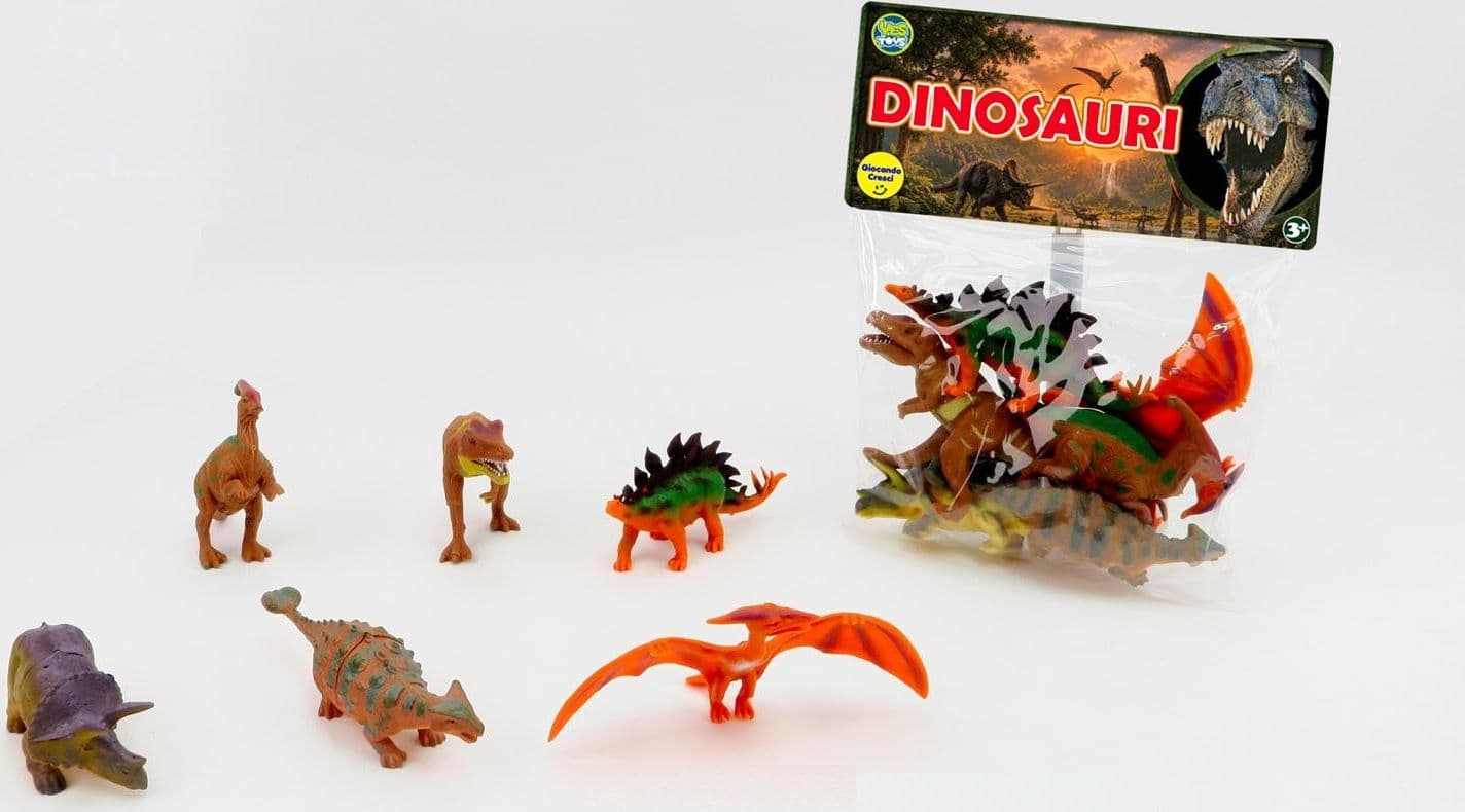 Dinosauri 6 modelli - 2