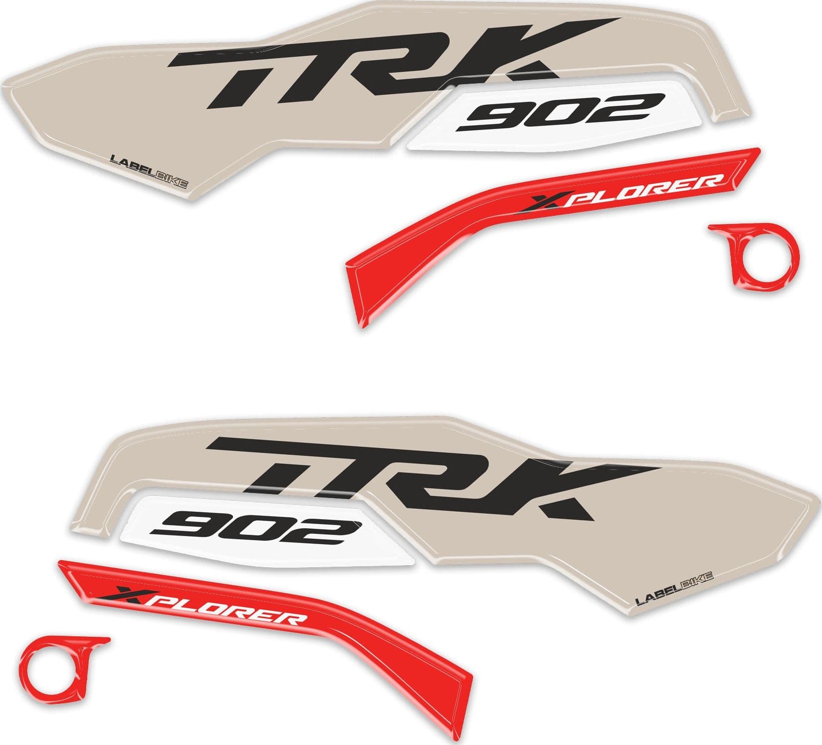 Protezioni 3D Paramani moto compatibile con Benelli TRK 902 Xplorer 2026 - 2