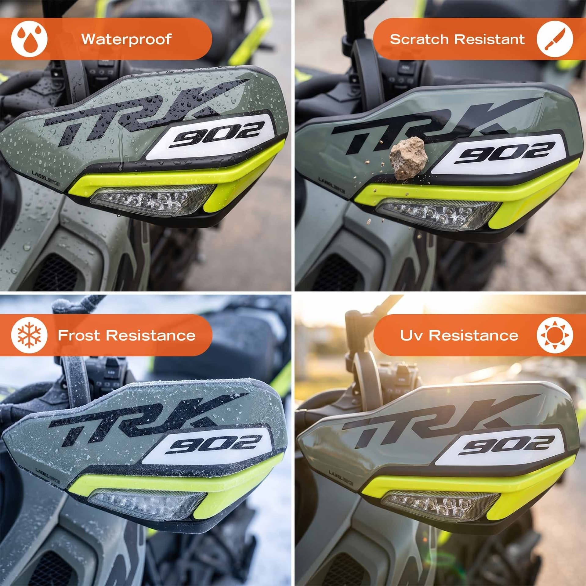 Protezioni 3D Paramani moto compatibile con Benelli TRK 902 Xplorer 2026 - 10