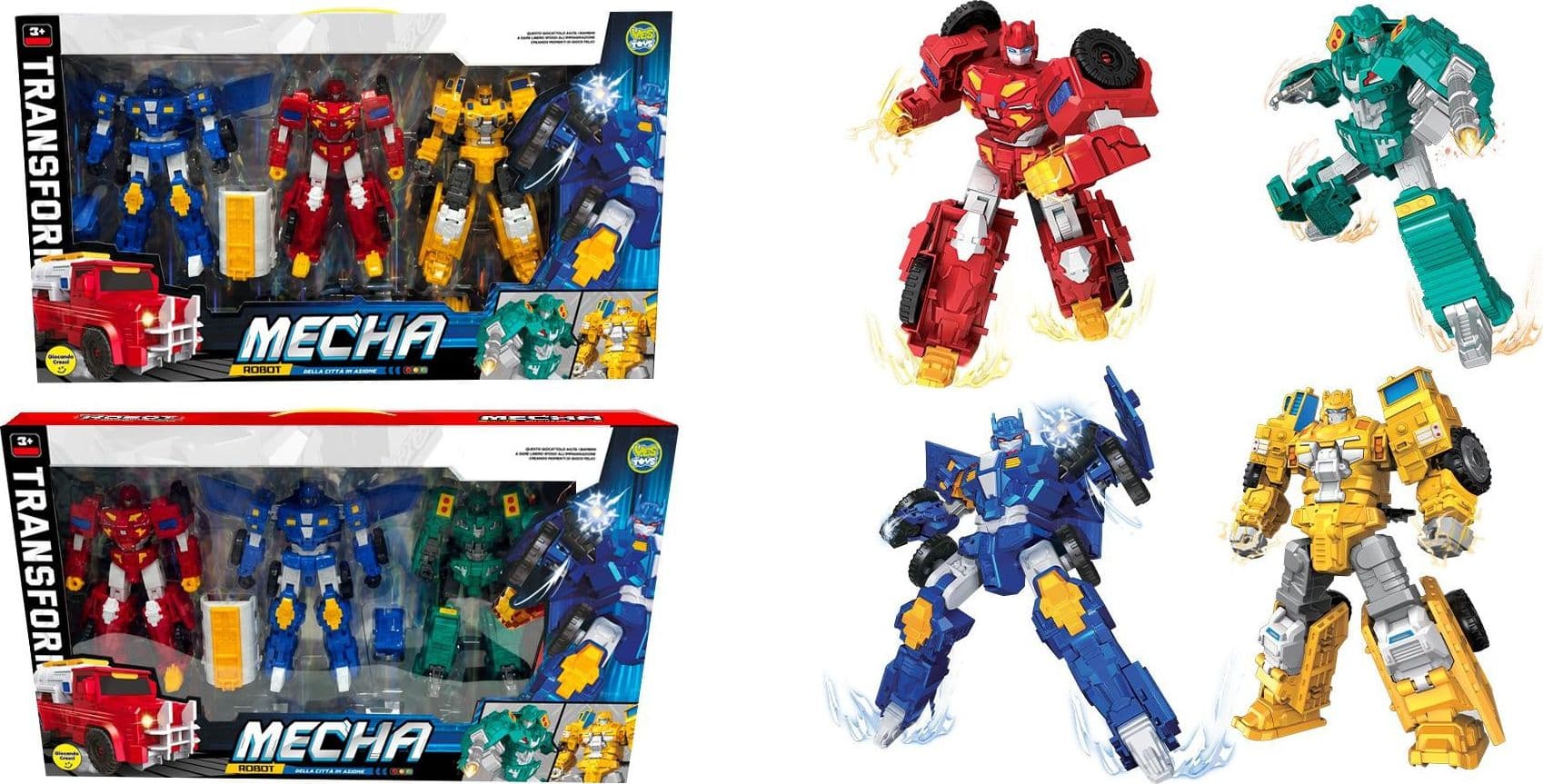 Transform Mecha 3 Robot - 2