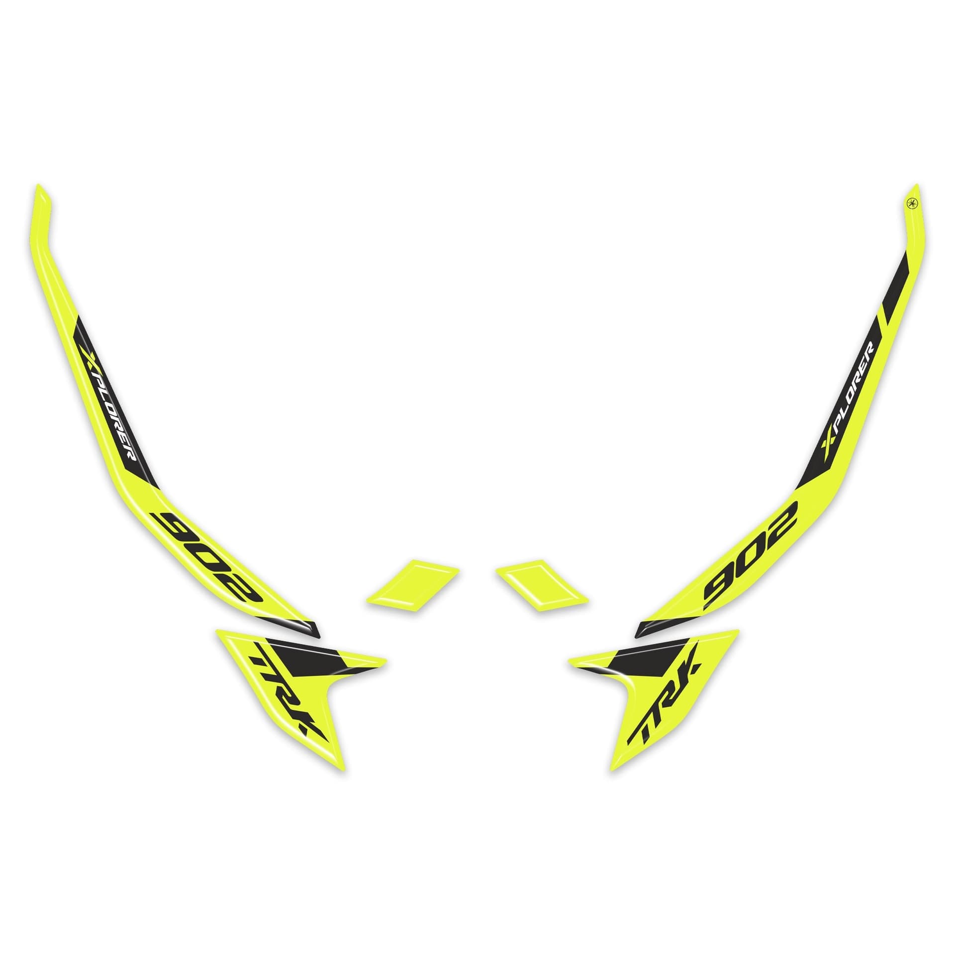 Adesivi 3D Maniglie moto compatibile con Benelli TRK 902 Xplorer 2026 - 2