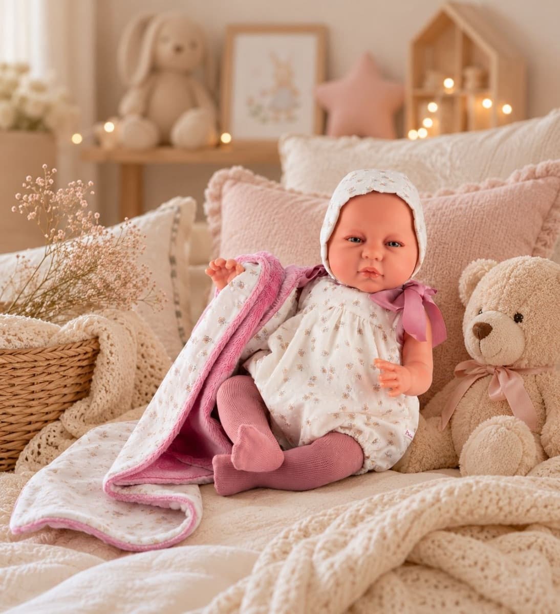 Bambola Real Reborn Así Emma 46 cm - 5