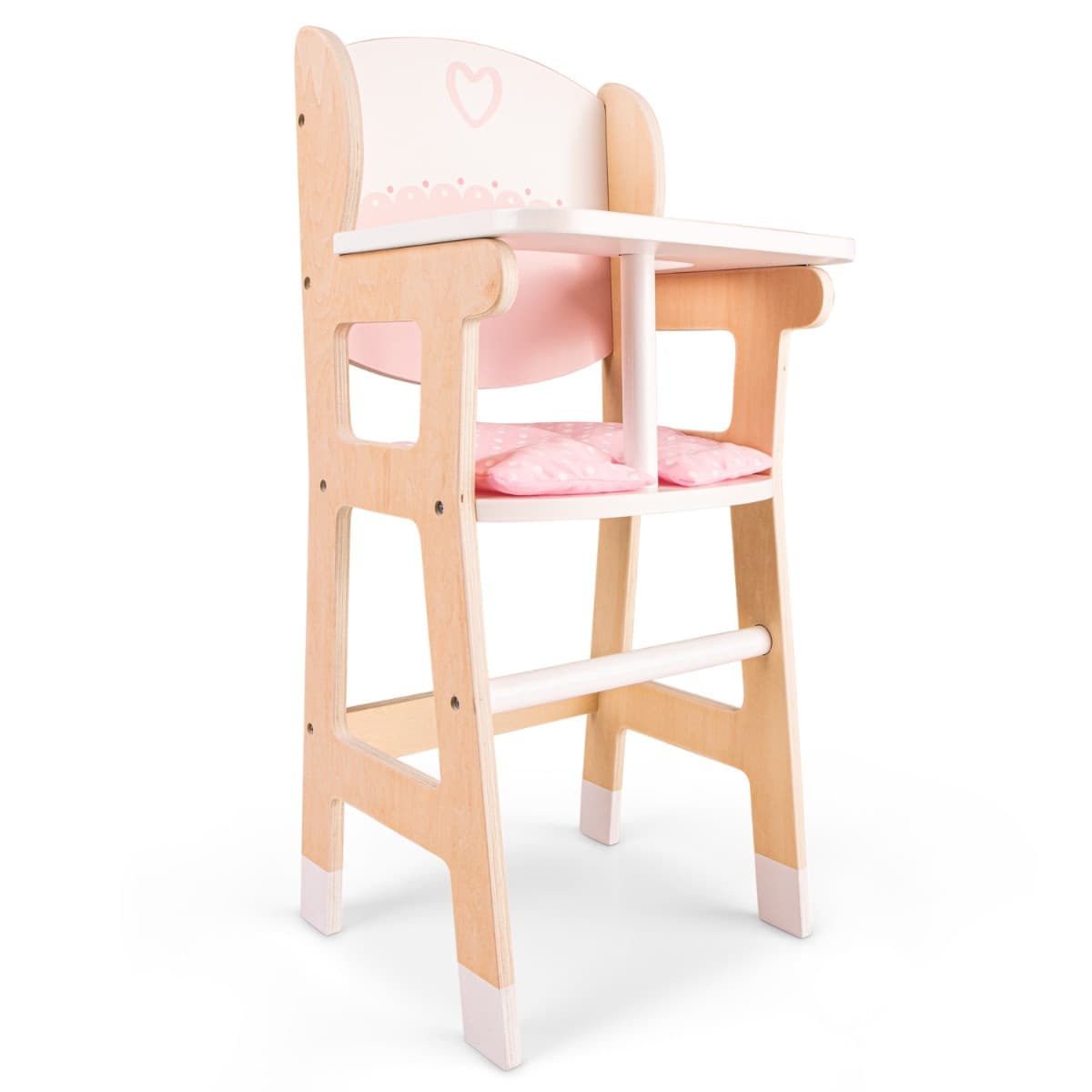 Seggiolone per Bambole in Legno Woet con Cuscino - 6