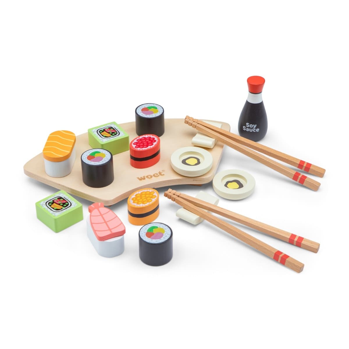 Set Sushi in Legno Woet - 4