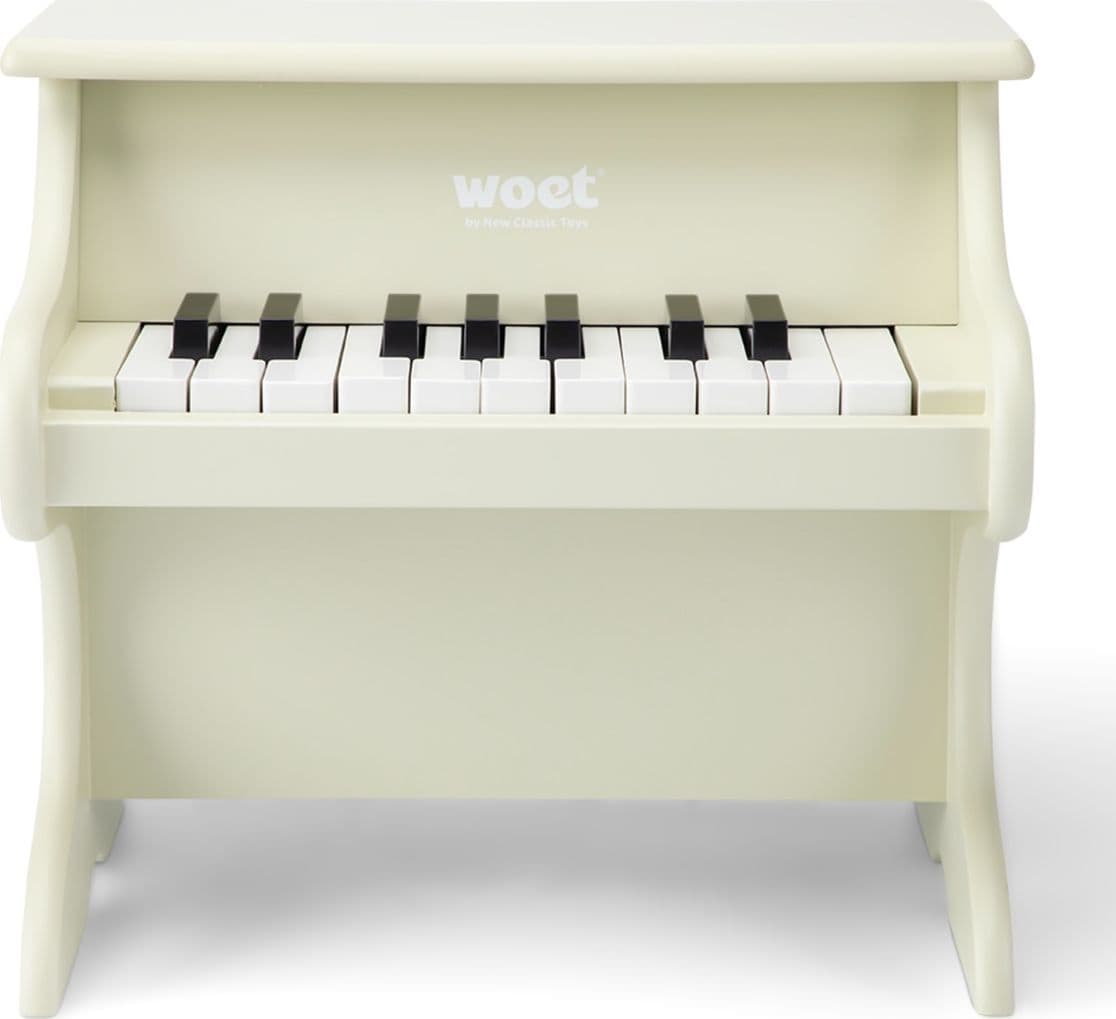 Pianoforte Giocattolo in Legno Woet Beige - 5
