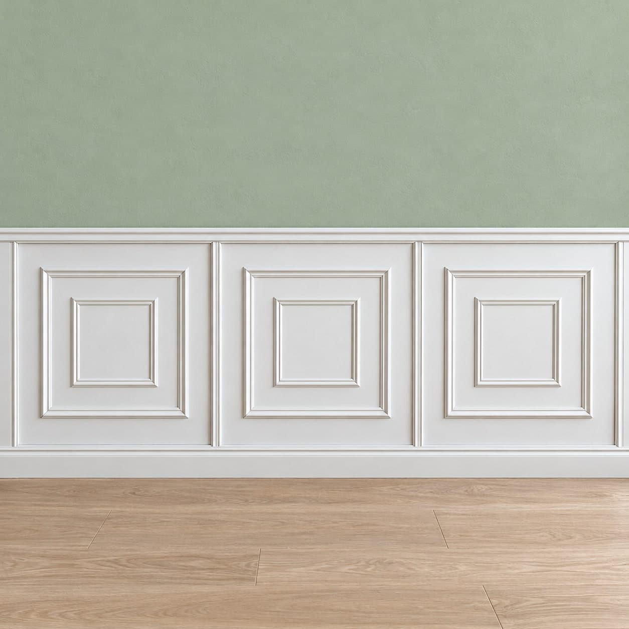 Profilo Bugna per Boiserie in Legno Massello di Ayous Bianco Laccato 30x18 mm con Gola 4x6 mm – Barra da 2,25 m - 7