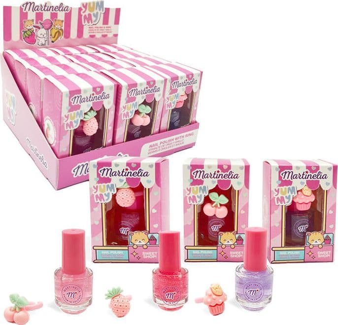 Martinelia smalto per unghie Yummy con anello rosa 9 ml Ananas - 2