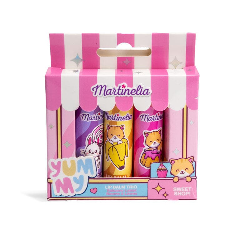 Martinelia trio balsami labbra Yummy fragola, mirtillo e banana 3 x 3,5 g - 2