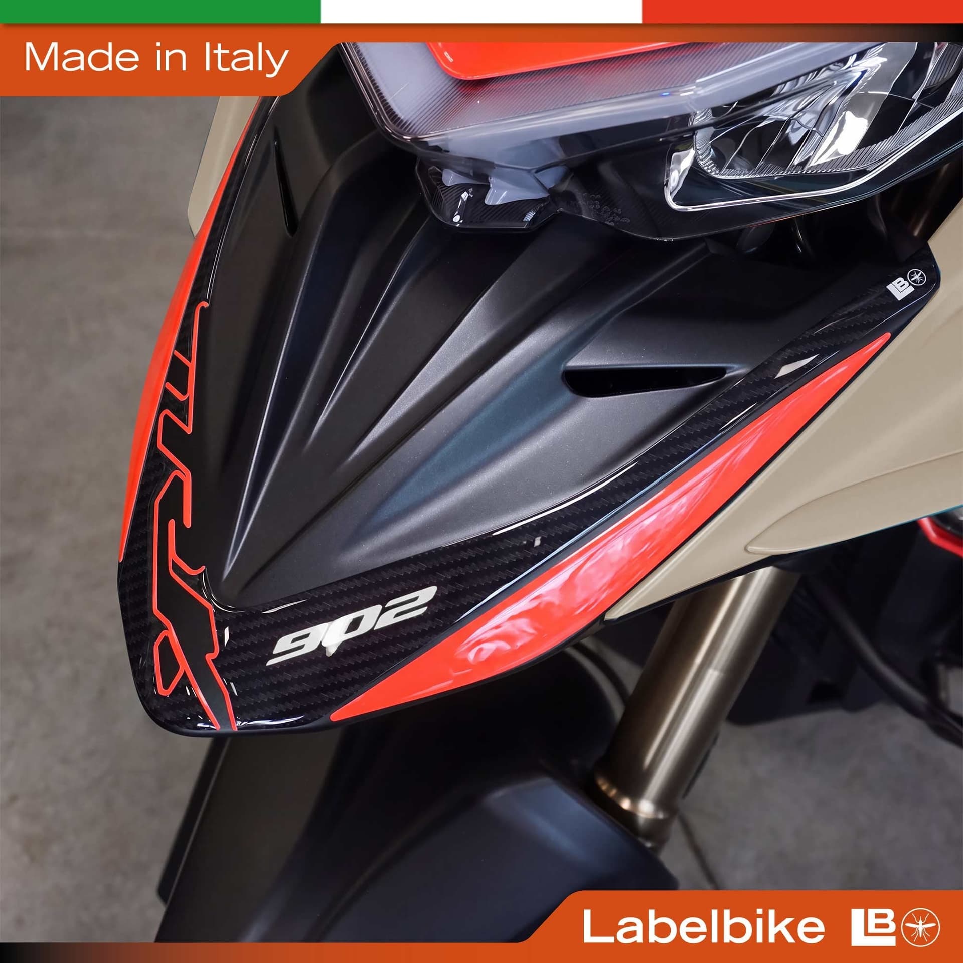 Adesivo Becco Frontale moto compatibile con Benelli TRK 902 Xplorer 2026 - 11
