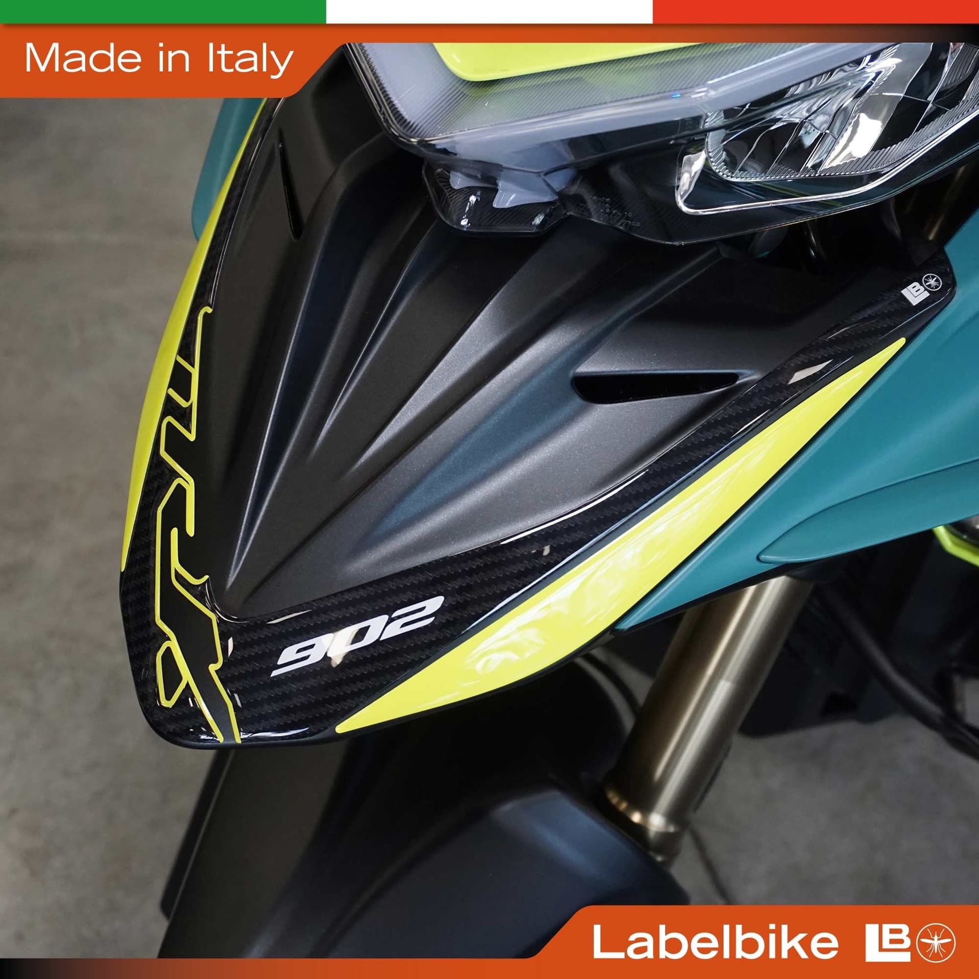 Adesivo Becco Frontale moto compatibile con Benelli TRK 902 Xplorer 2026 - 4