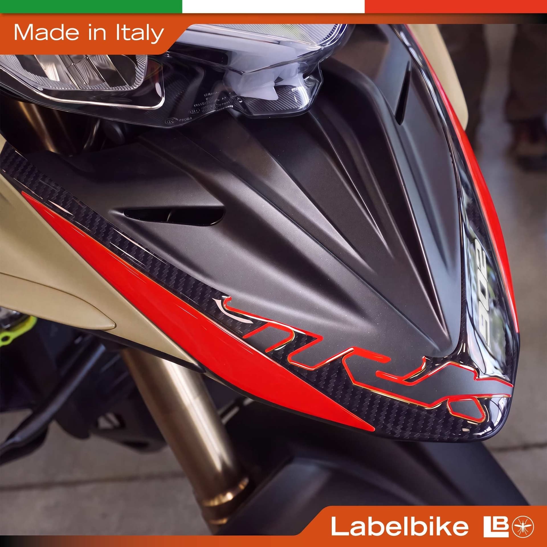 Adesivo Becco Frontale moto compatibile con Benelli TRK 902 Xplorer 2026 - 10