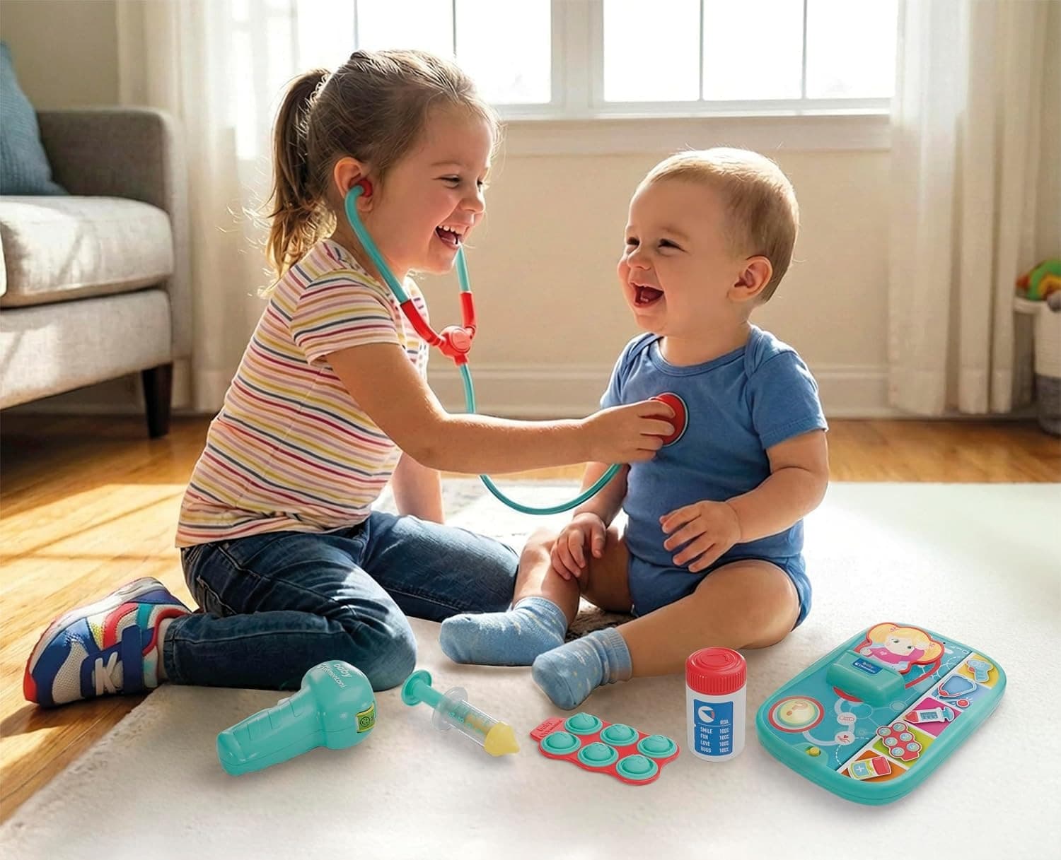 Clementoni Baby - Dottor Baby Piccoli Gesti Grandi Cure 19510 - 4