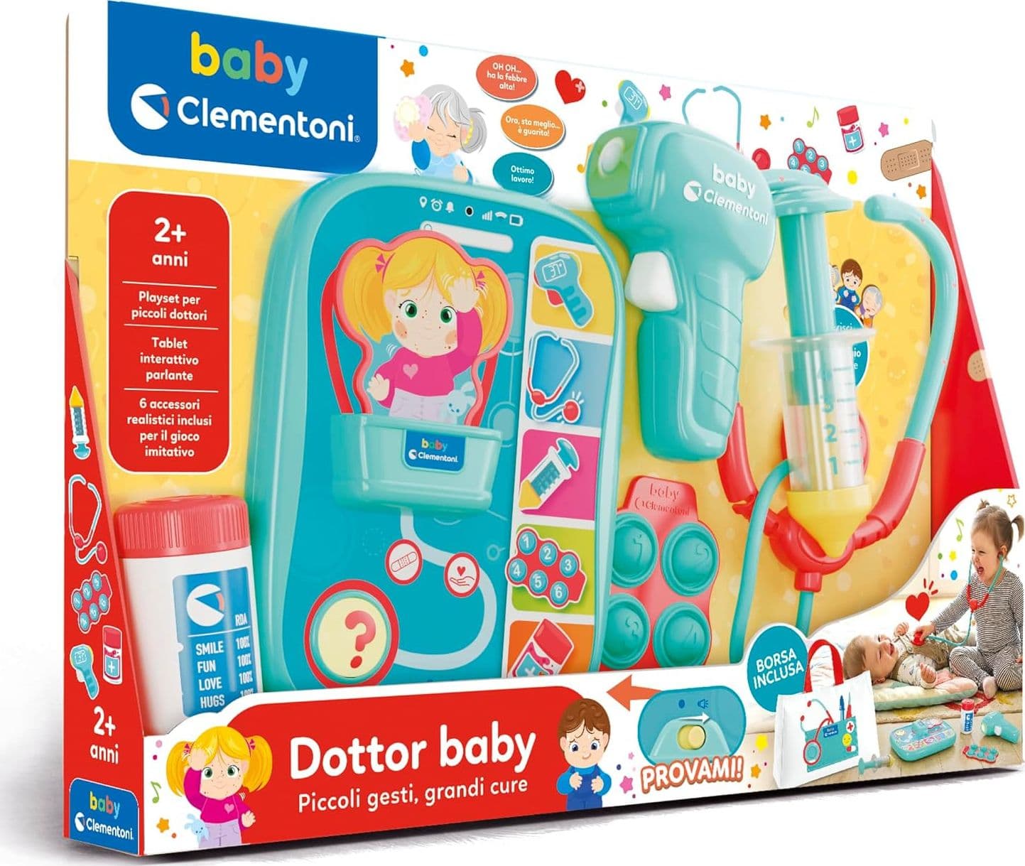 Clementoni Baby - Dottor Baby Piccoli Gesti Grandi Cure 19510 - 5
