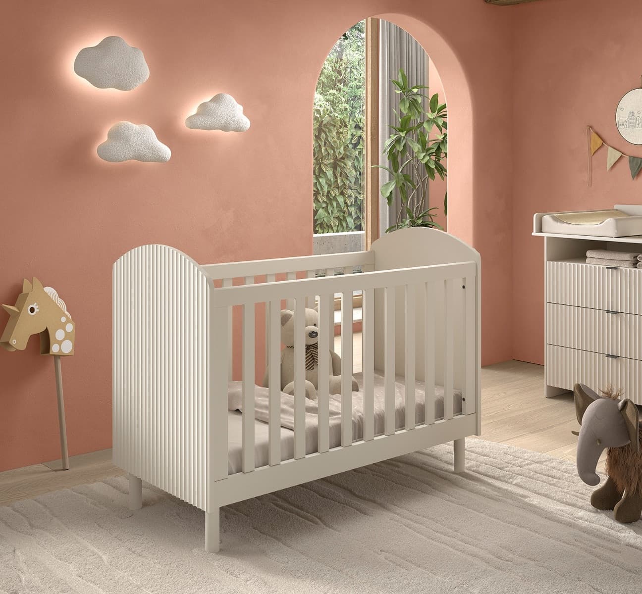 Lettino 60x120 Lux Vipack - Clay - 2