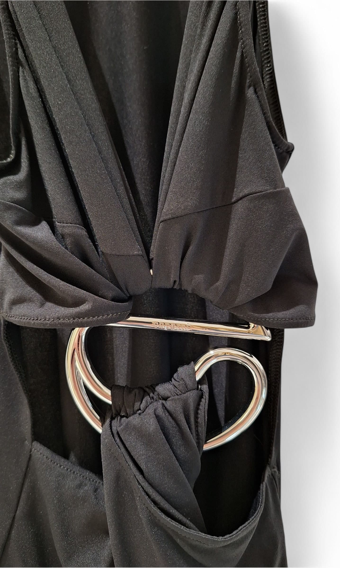 COPERNI Coperni Body Nero in Maglieria con Dettaglio Anello - 2