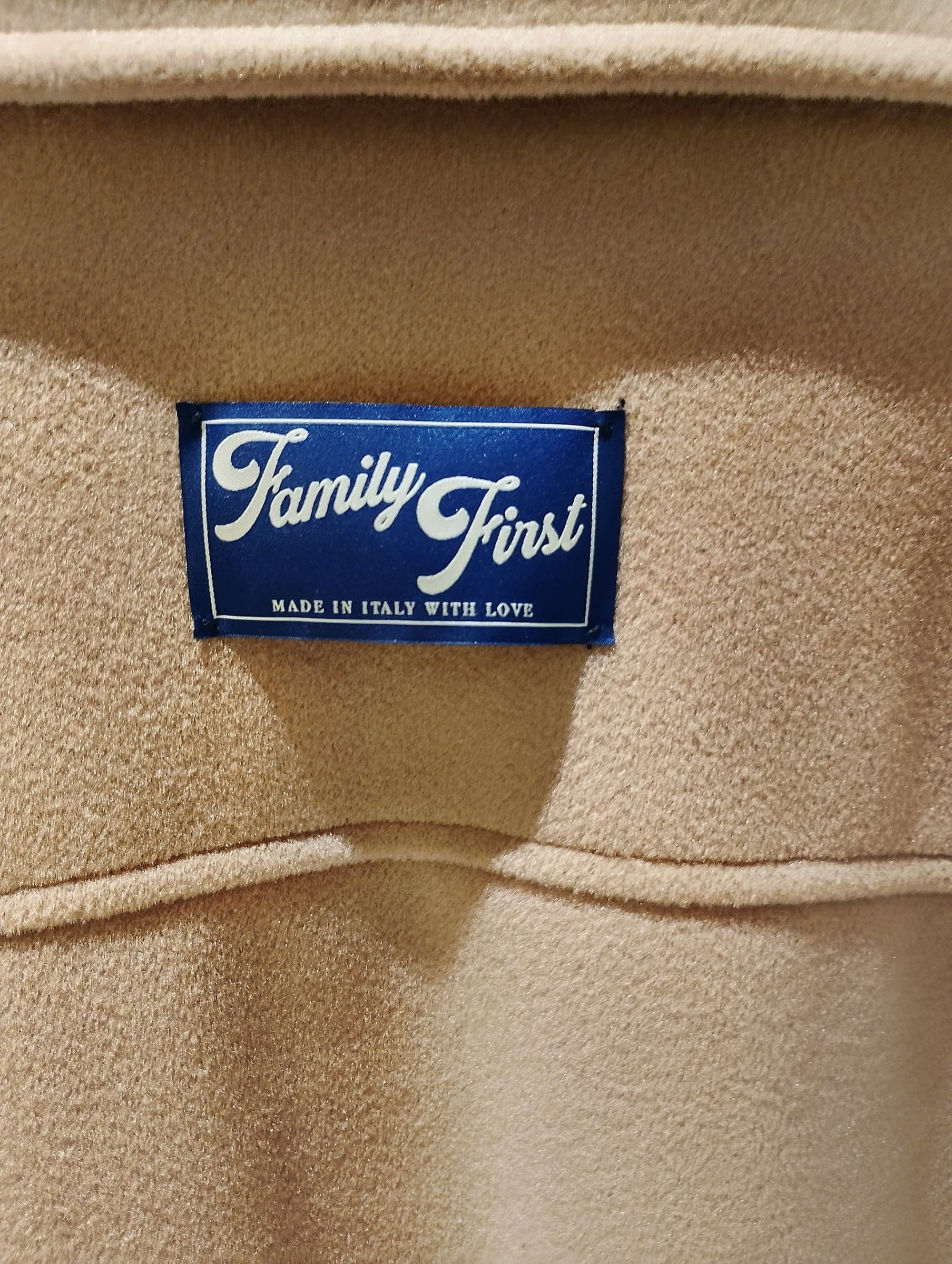 FAMILY FIRST Family First Giacca in Cammello con Tasche e Bottoni - 2