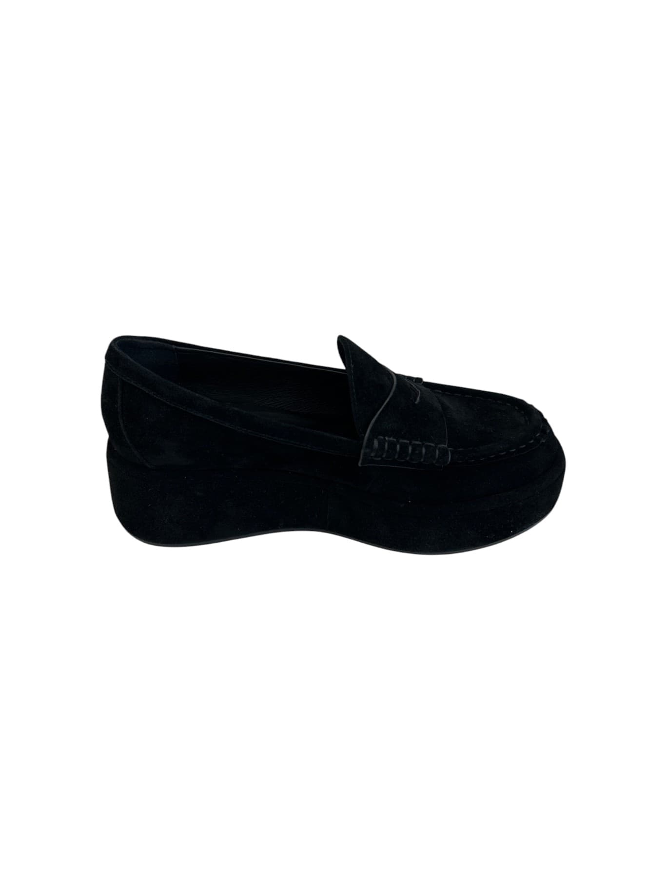 BIBI LOU Bibi Lou Mocassini Donna in Suede Nero con Dettagli Eleganti - 2