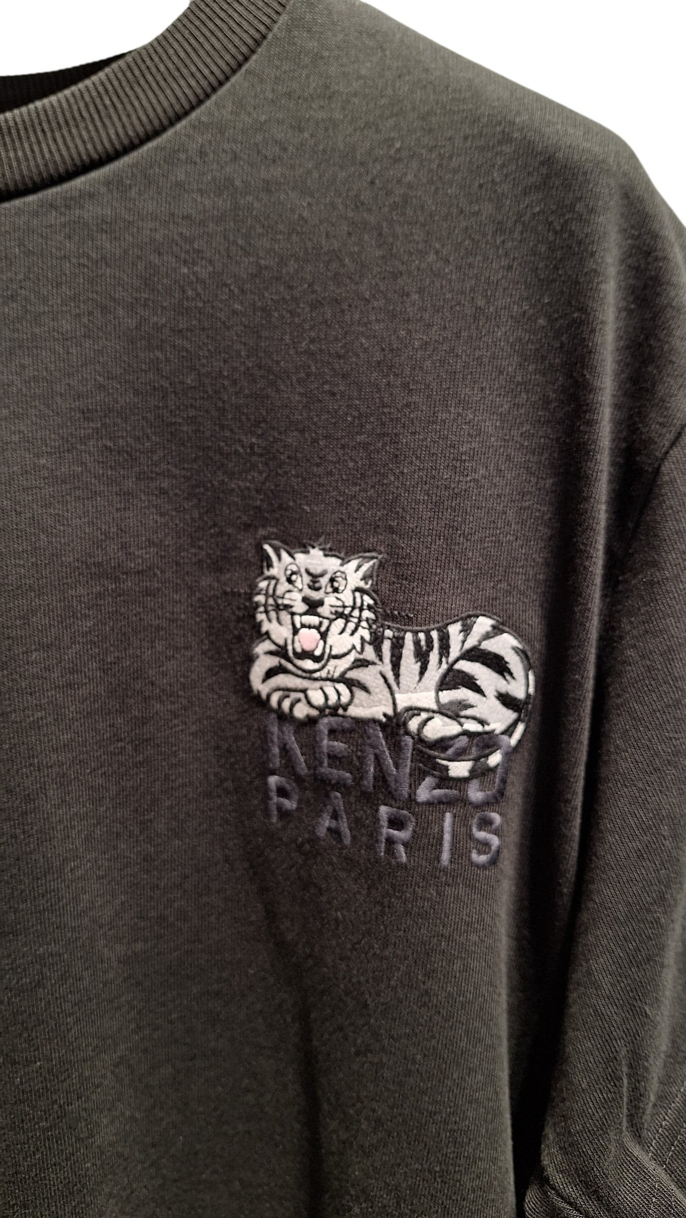 KENZO  Maglieria T-shirt Nero con Stampa Tigre - 2
