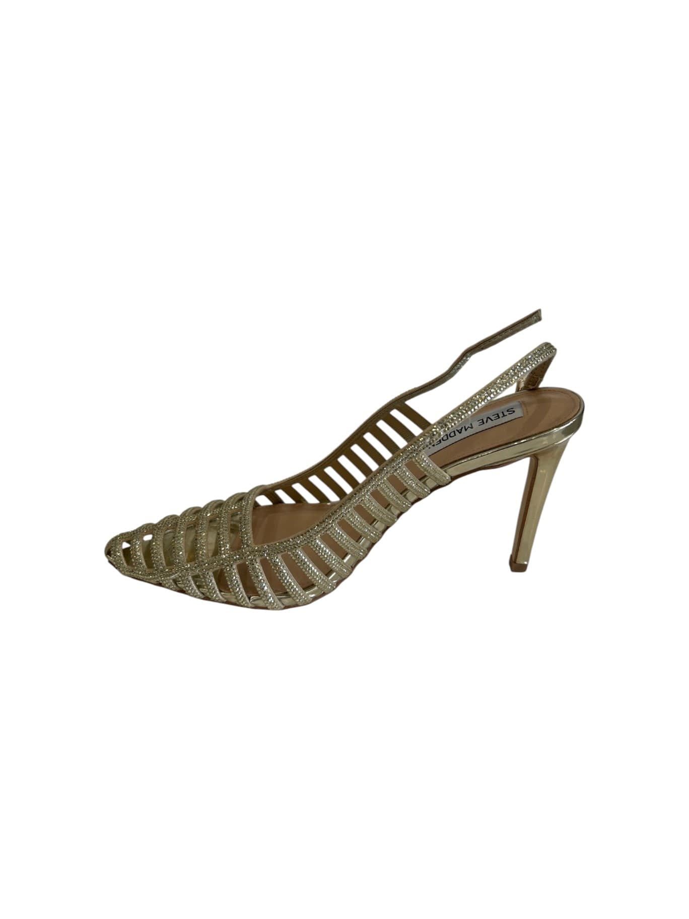 STEVE MADDEN Steve Madden Slingback Oro con Dettagli Strass - 2