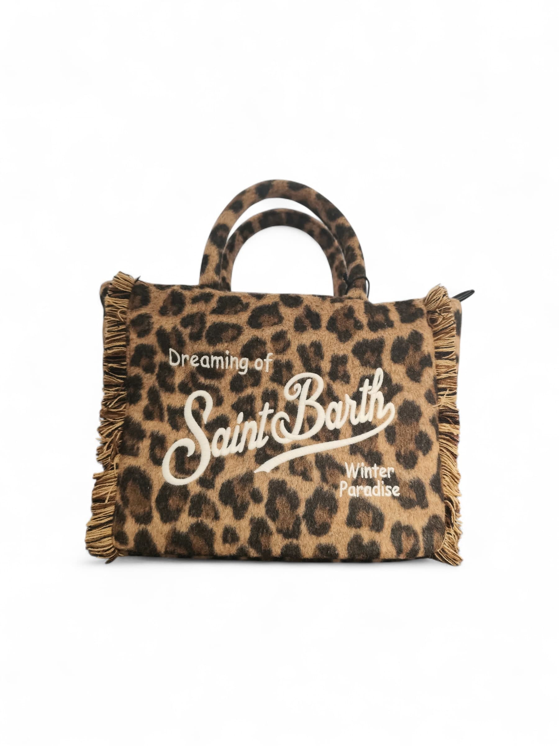 MC2 SAINT BARTH MC2 Saint Barth Borsa Colette Felt in Fantasia Mucca - 2