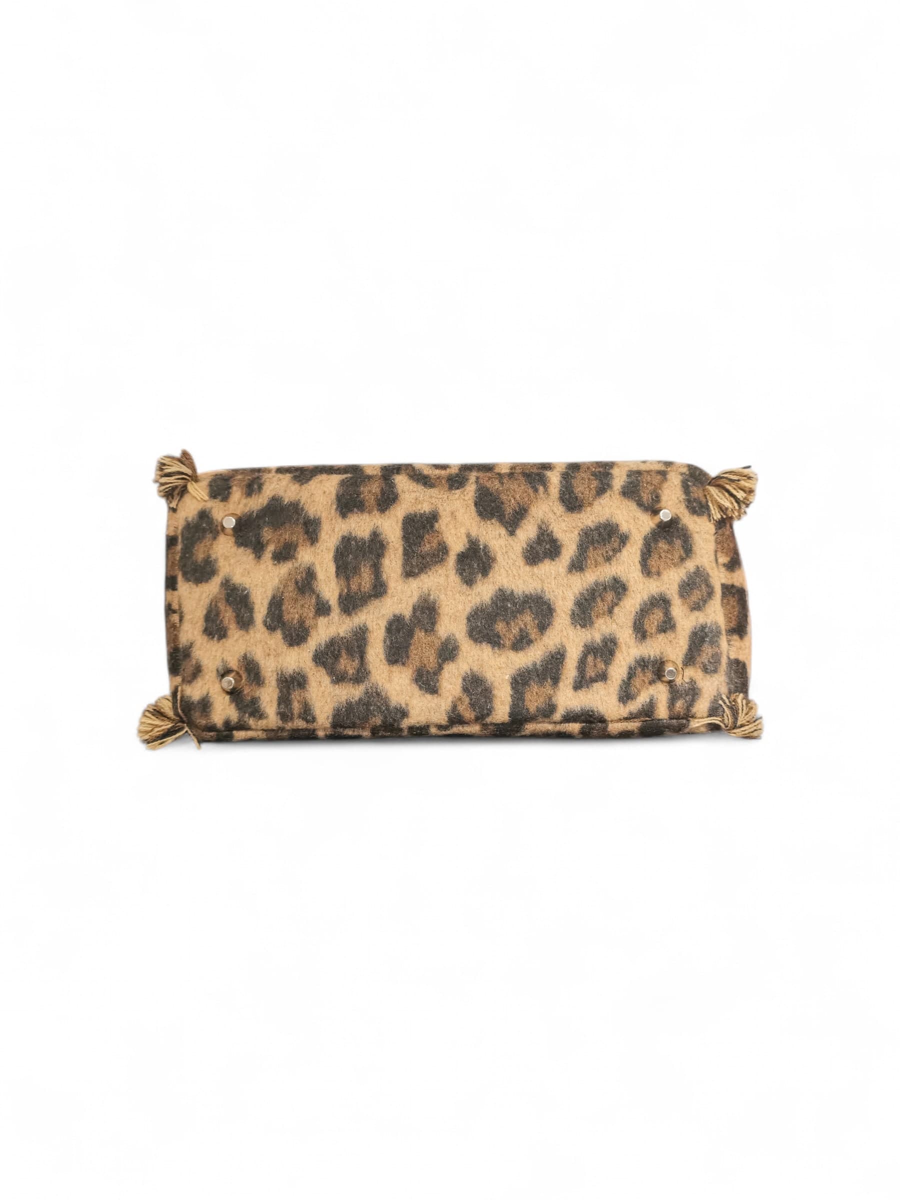 MC2 SAINT BARTH MC2 Saint Barth Borsa Colette Felt in Fantasia Mucca - 4