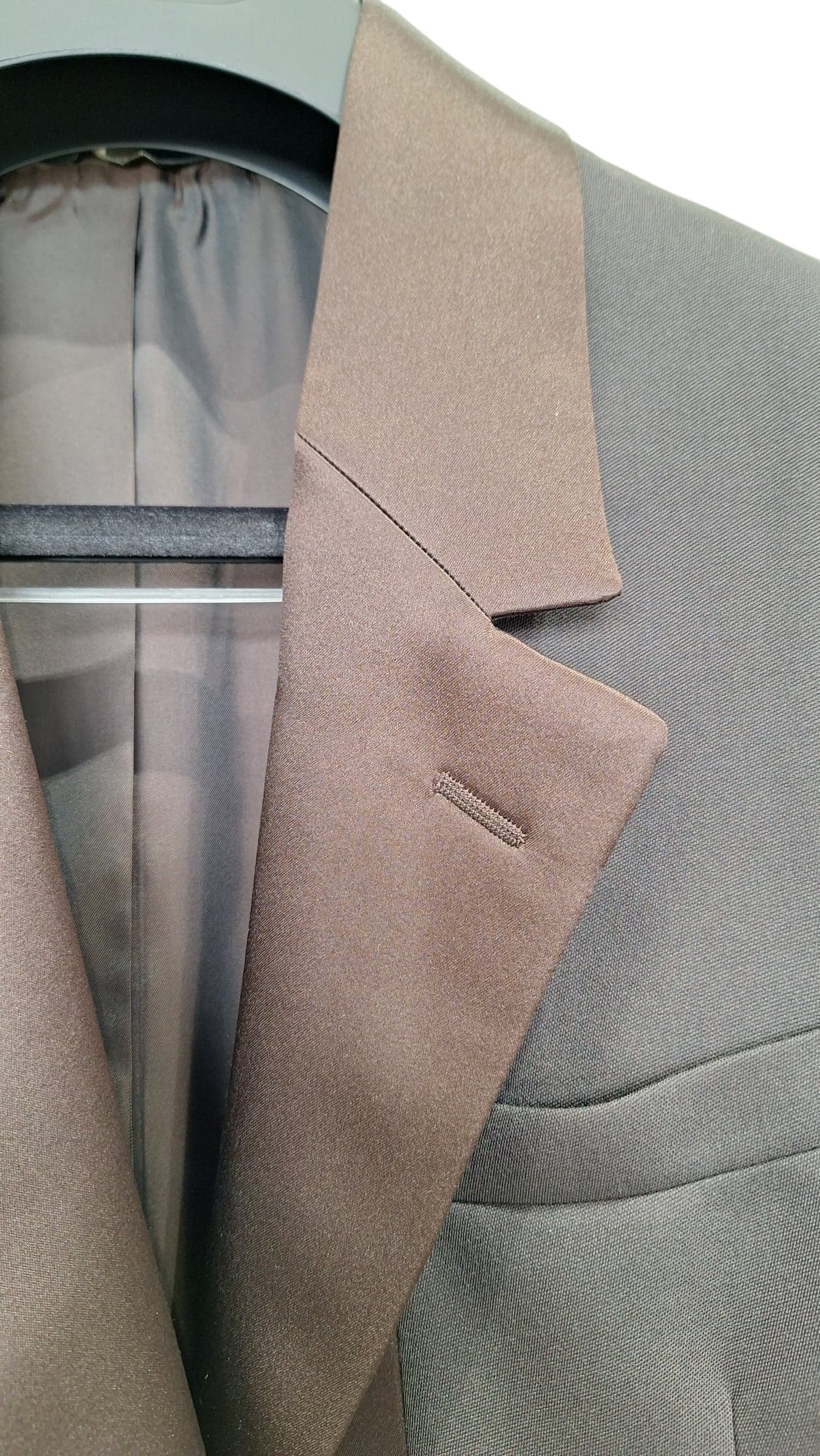 FENDI Fendi Giacca Elegante in Tessuto Grafite con Collo a Revers - 2