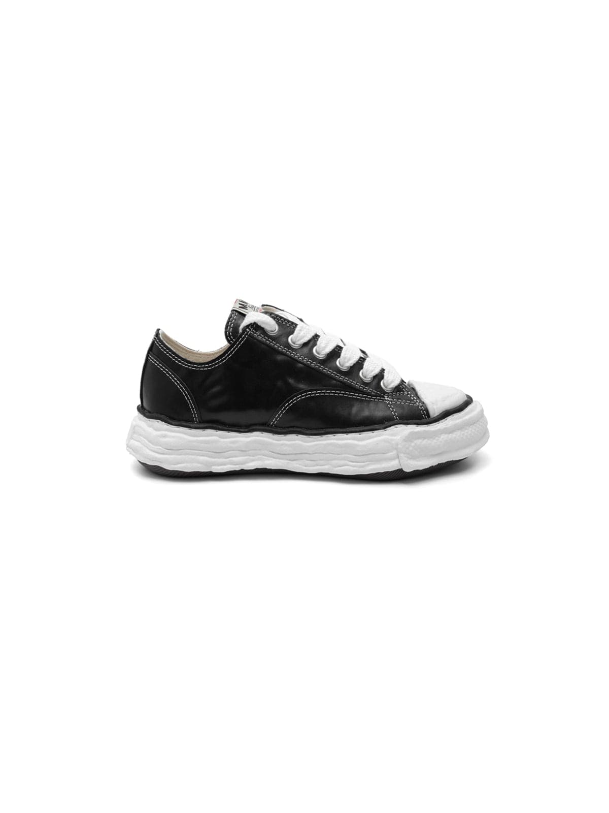 MAISON MIHARA YASUHIRO peterson23 wrinkled leather low-top sneakers
