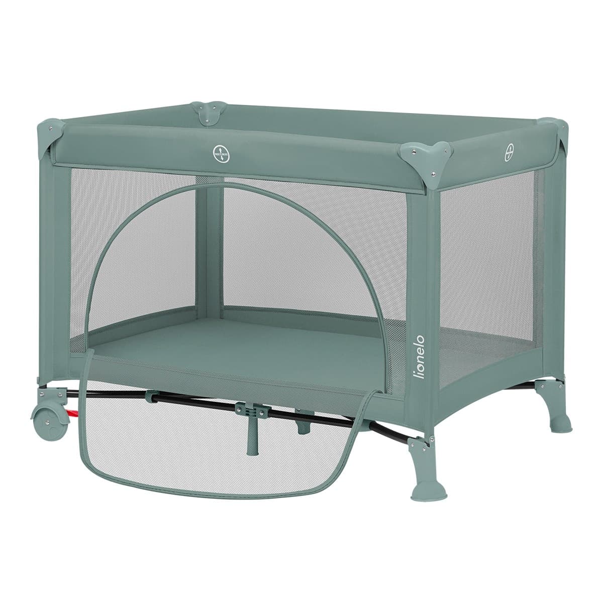 Lettino da Viaggio Lionelo Laura – Green Sage