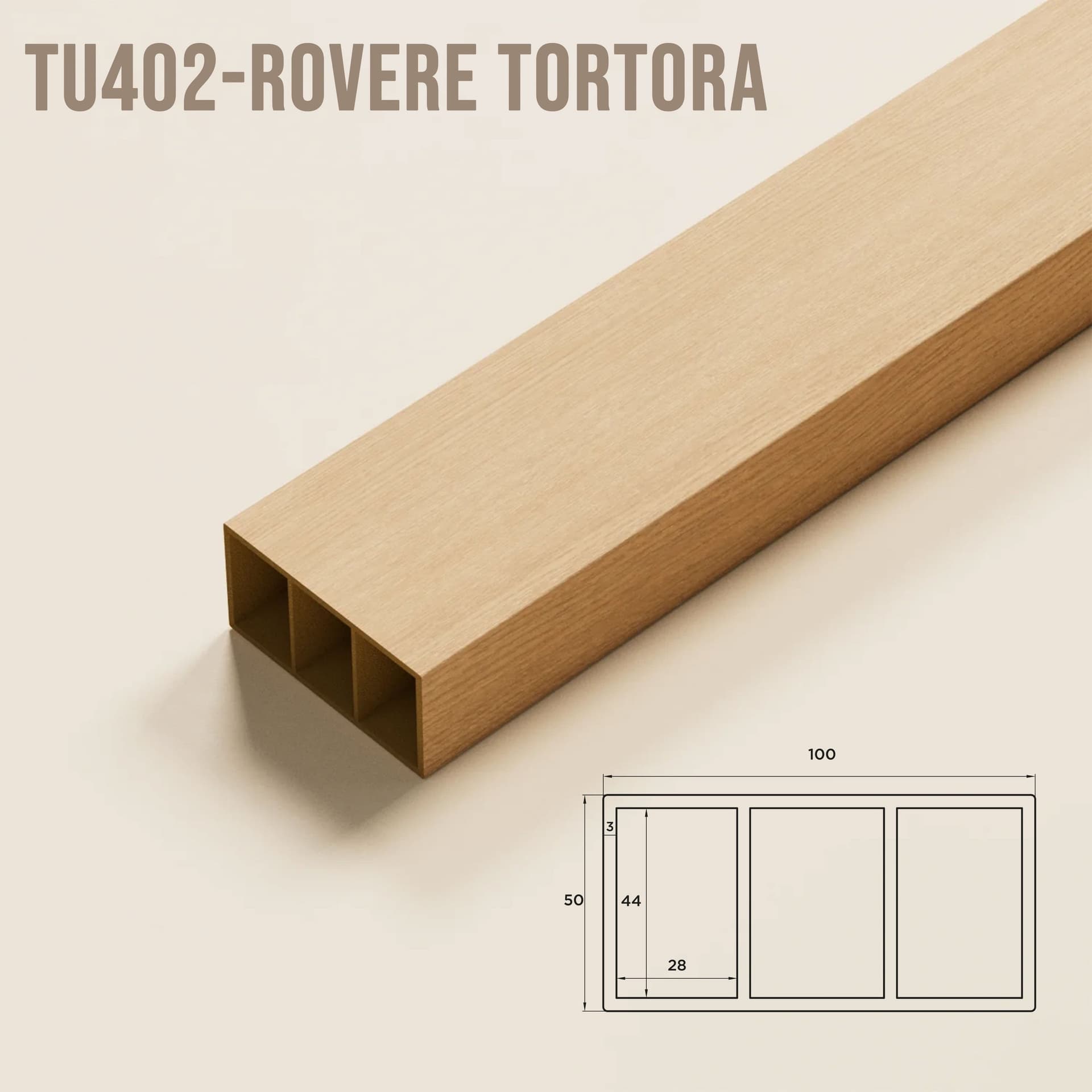SIPA BOLD Divisorio Frangiluce Separè in PVC Effetto Legno – Singole Doghe Fisse o Girevoli + accessori 100x50x2900mm - 18
