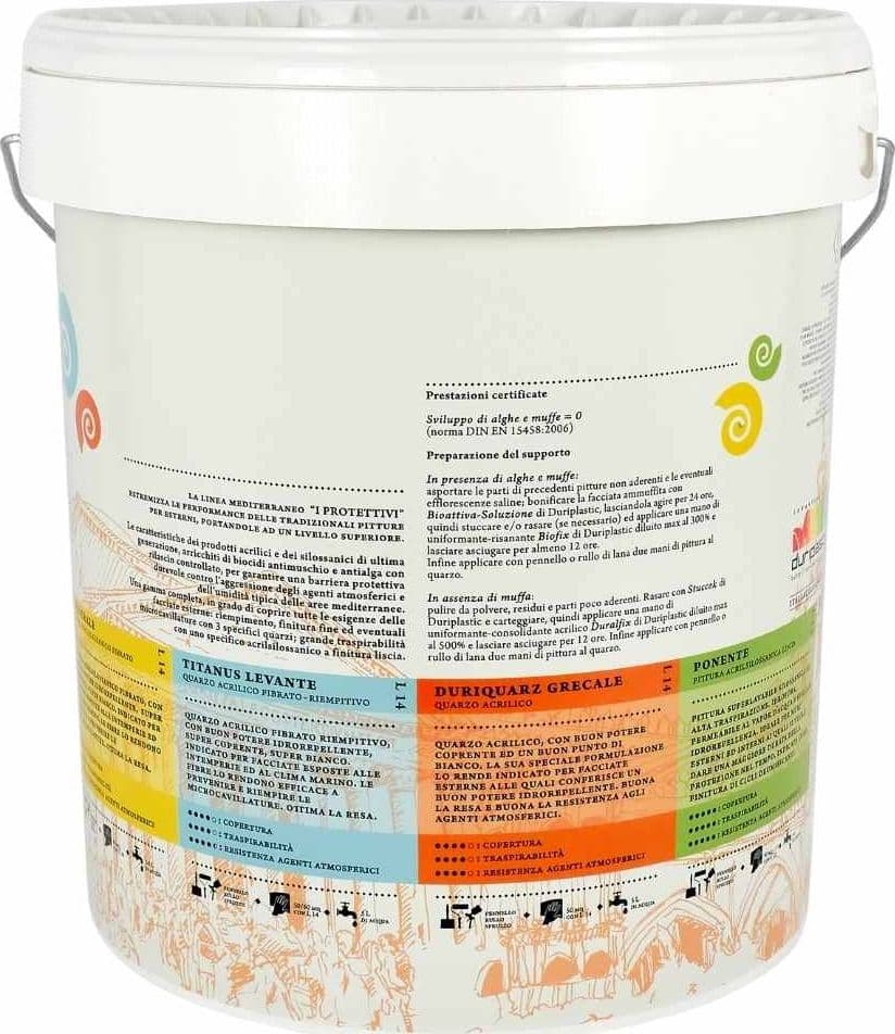 Italia Colorpaint Quarzo Maestrale Acrilsilossanico Fibrato Mediterraneo Antialga - 2