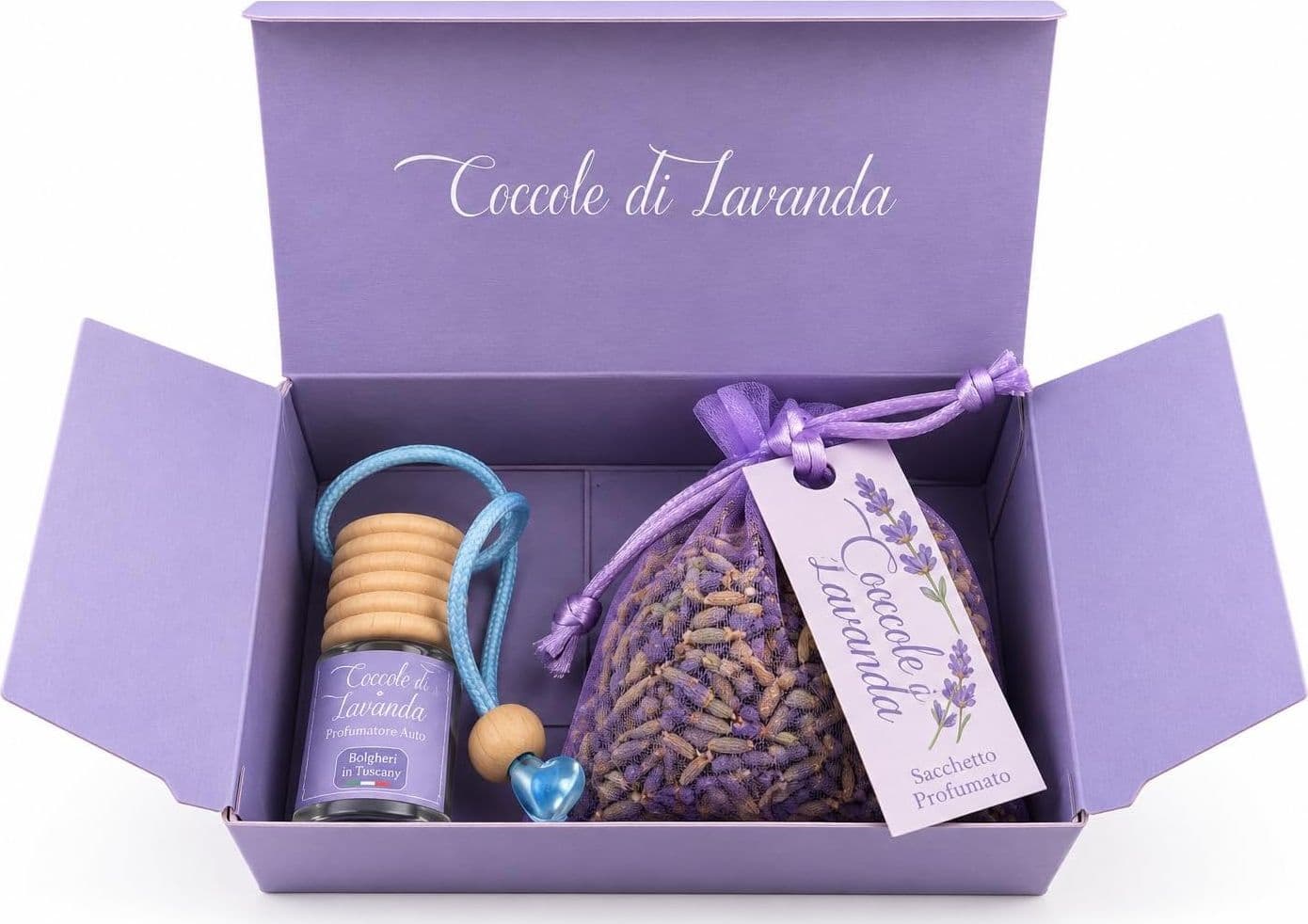 Coccole di Lavanda Sacchetto Profumato alla Lavanda con Profumatore Auto - 2