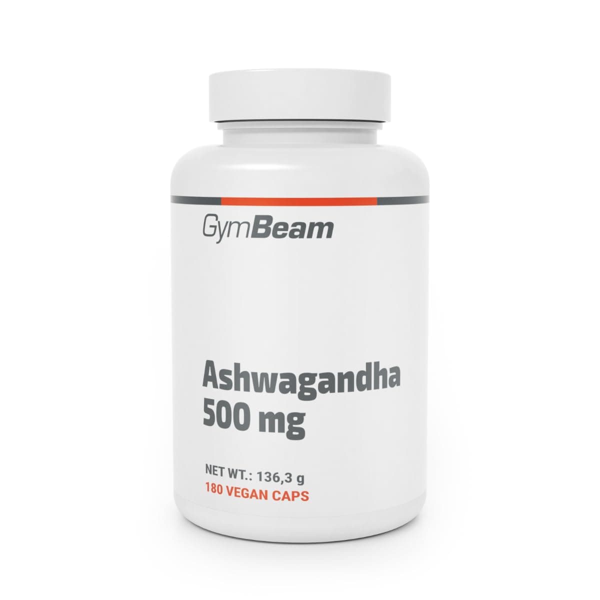GymBeam Ashwagandha, Withania Somnifera, Ginseng Indiano, 500mg di Estratto, 5% Withanolides, Adattogeni per Resistenza e Gestione dello Stress, Pratiche Capsule (90 cps) - 8