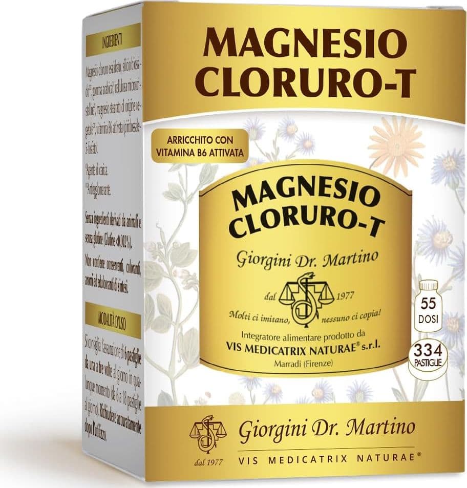 Dr Giorgini MAGNESIO CLORURO, pastiglie - 200 g - 4