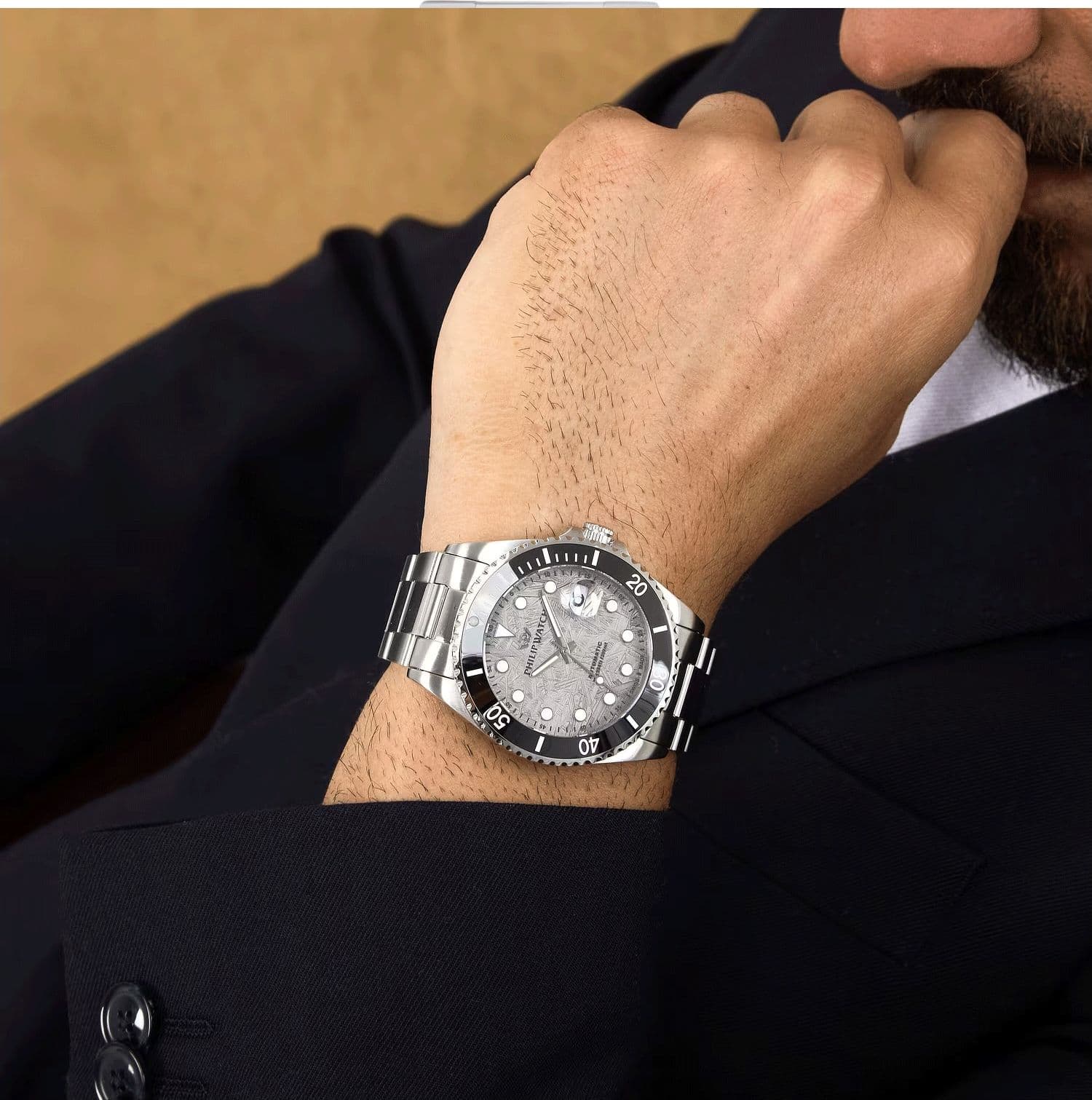 Philip Watch Orologio uomo Caribe Diving automatico - 4