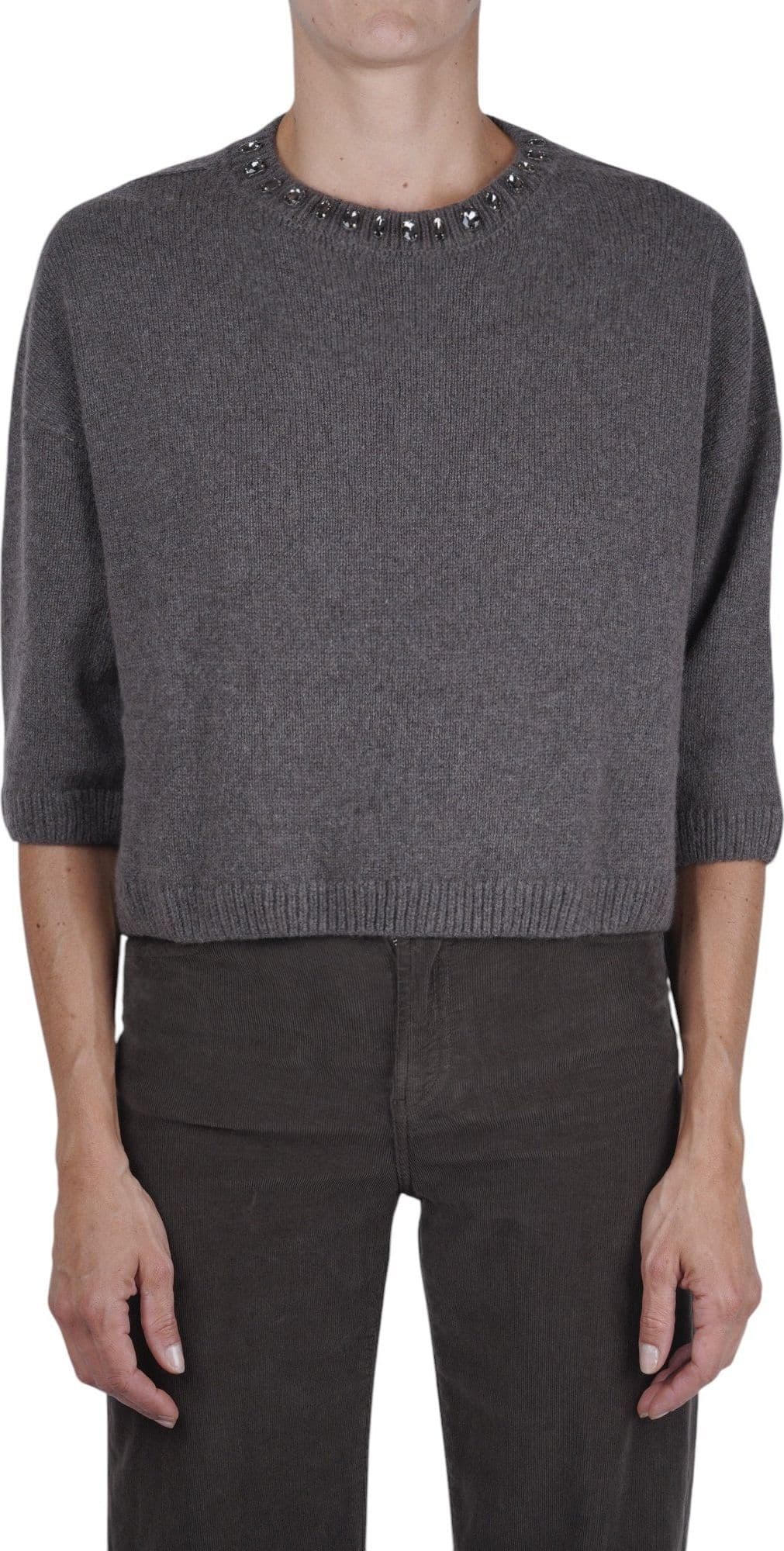 Liviana Conti  - Maglia - 480844 - Taupe - 3