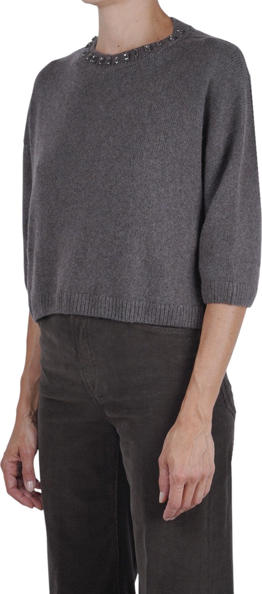 Liviana Conti  - Maglia - 480844 - Taupe - 4