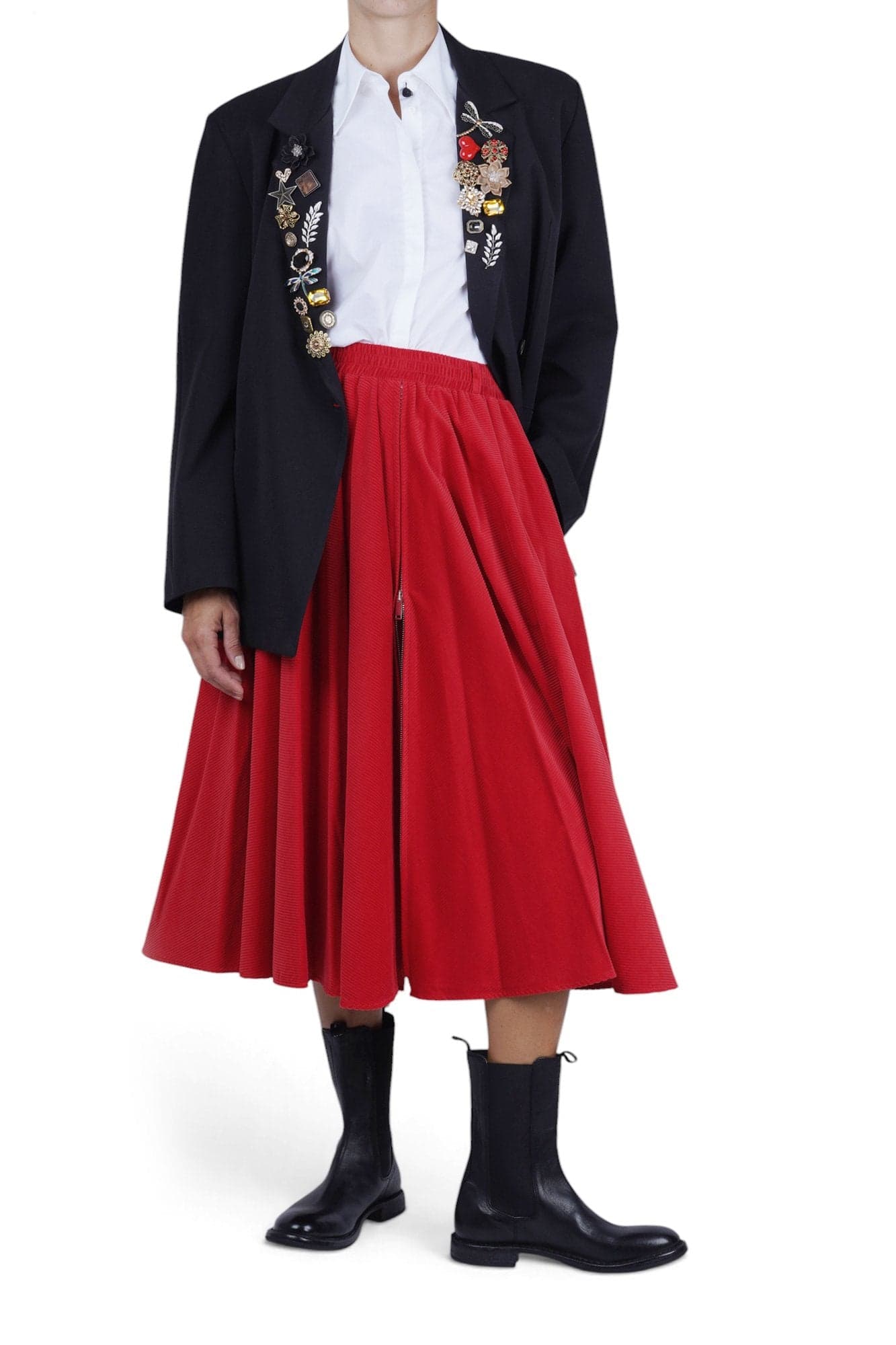 Semi-Couture Semi Couture - Gonna - 480863 - Rosso - 2