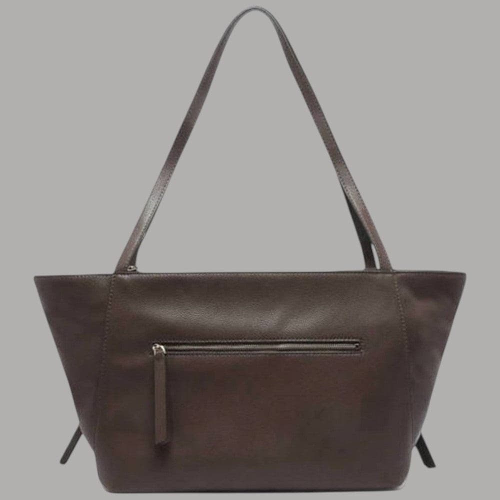 Borsa a spalla Guess Devon tote 3 scomparti Marrone - 3