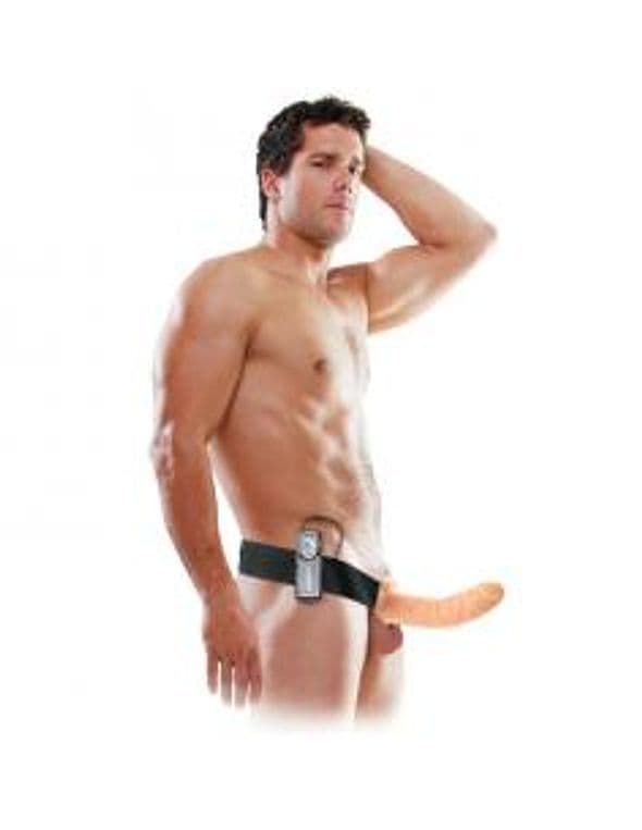Strap-On Cavo Vibrante Pipedream Fetish Fantasy 20,5 cm con Guaina Realistica e Harness Regolabile - 7