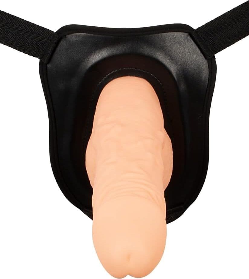 Strap-On Cavo Excellent Power Erection Assistant 24 cm Flesh con Harness Regolabile 73–150 cm - 4