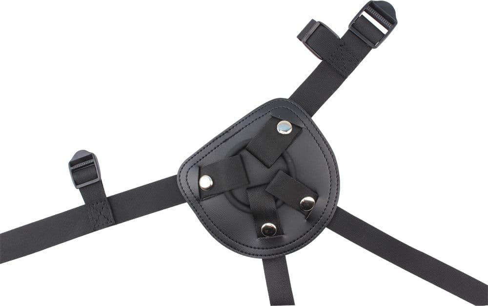 Strap-On Chisa R.G.B Kyle Korver 21,6 cm Flesh Realistico con Imbracatura Nera Rings Free - 7