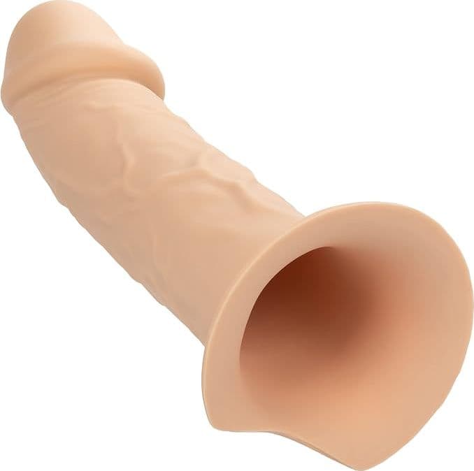 Estensore Cavo CalExotics Performance MAXX 17,25 cm Flesh in Silicone Liquido con Harness +5 cm - 2