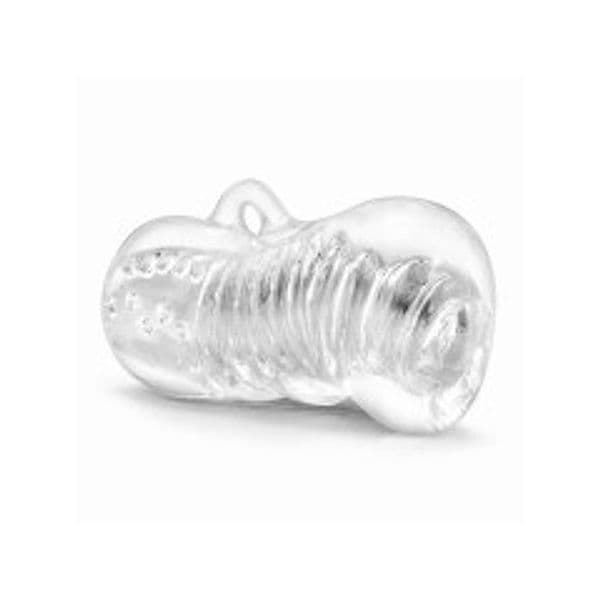 Masturbatore Uomo Blush M for Men Hand Tool Clear in TPE Trasparente con Texture Interne - 3
