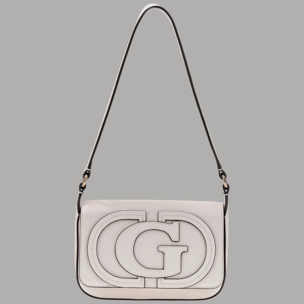 Borsa a spalla Guess Ruby con patta e tracolla removibile - 5