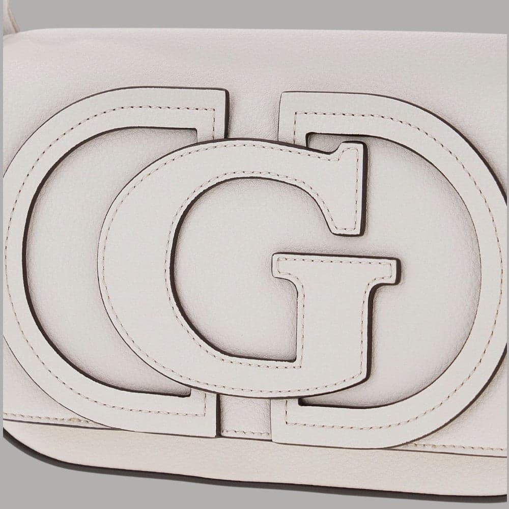 Borsa a spalla Guess Ruby con patta e tracolla removibile - 8