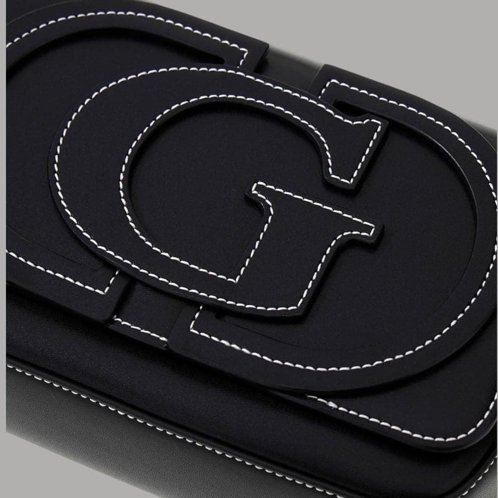 Borsa a spalla Guess Ruby con patta e tracolla rimovibile - 4