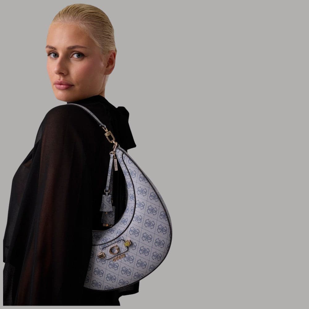 Borsa hobo Guess Lindsey con logo - 2