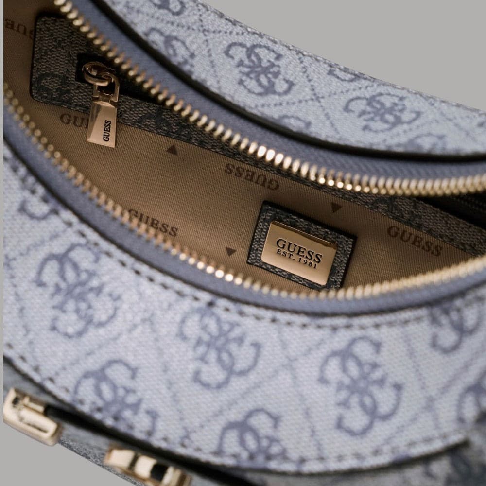 Borsa hobo Guess Lindsey con logo - 4